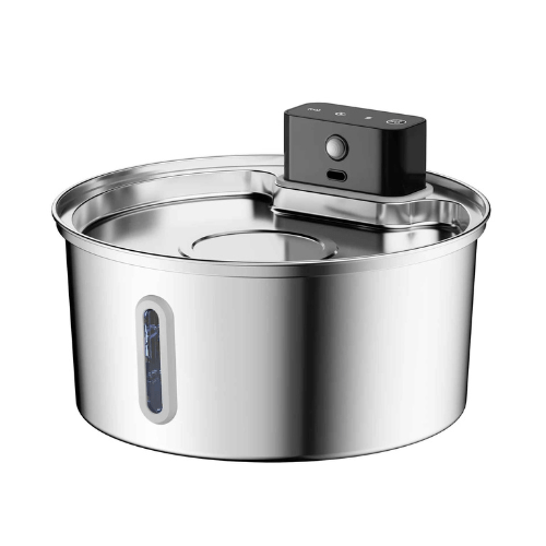 Pawksy™ 3.2L Stainless Wireless Smart Cat Water Fountain